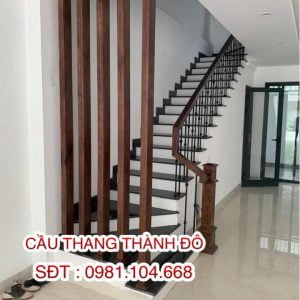 cầu thang sắt nghệ thuật