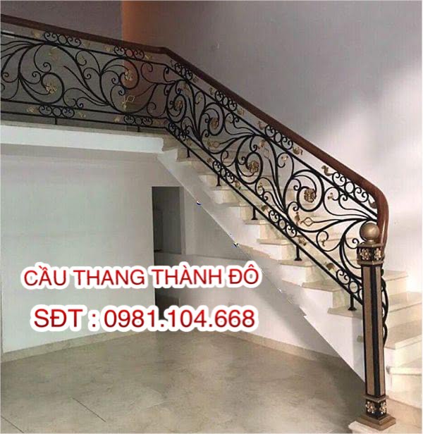 Cầu thang sắt nghệ thuật