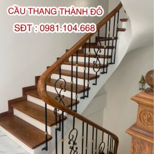 cầu thang sắt nghệ thuật