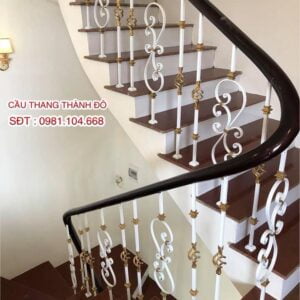 cầu thang sắt nghệ thuật