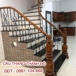 Cầu thang sắt nghệ thuật