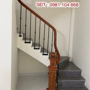 Cầu thang sắt nghệ thuật