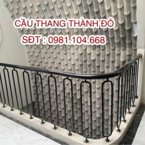 Cầu thang sắt nghệ thuật