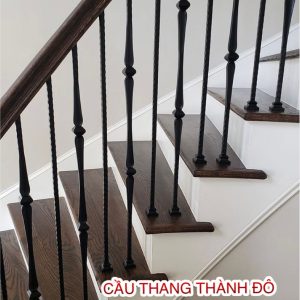cầu thang sắt nghệ thuật tại hải phòng