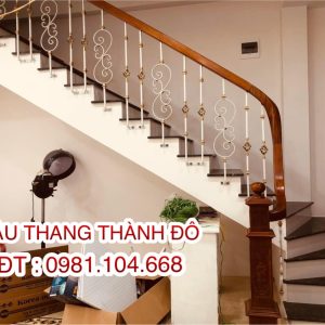 cầu thang sắt nghệ thuật