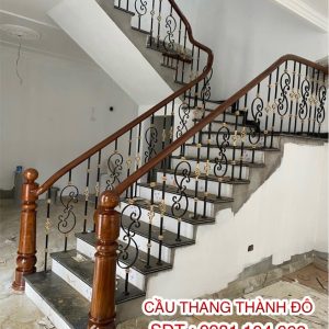 MẪU CẦU THANG SẮT NGHỆ THUẬT TẠI QUẢNG NINH NĂM 2024